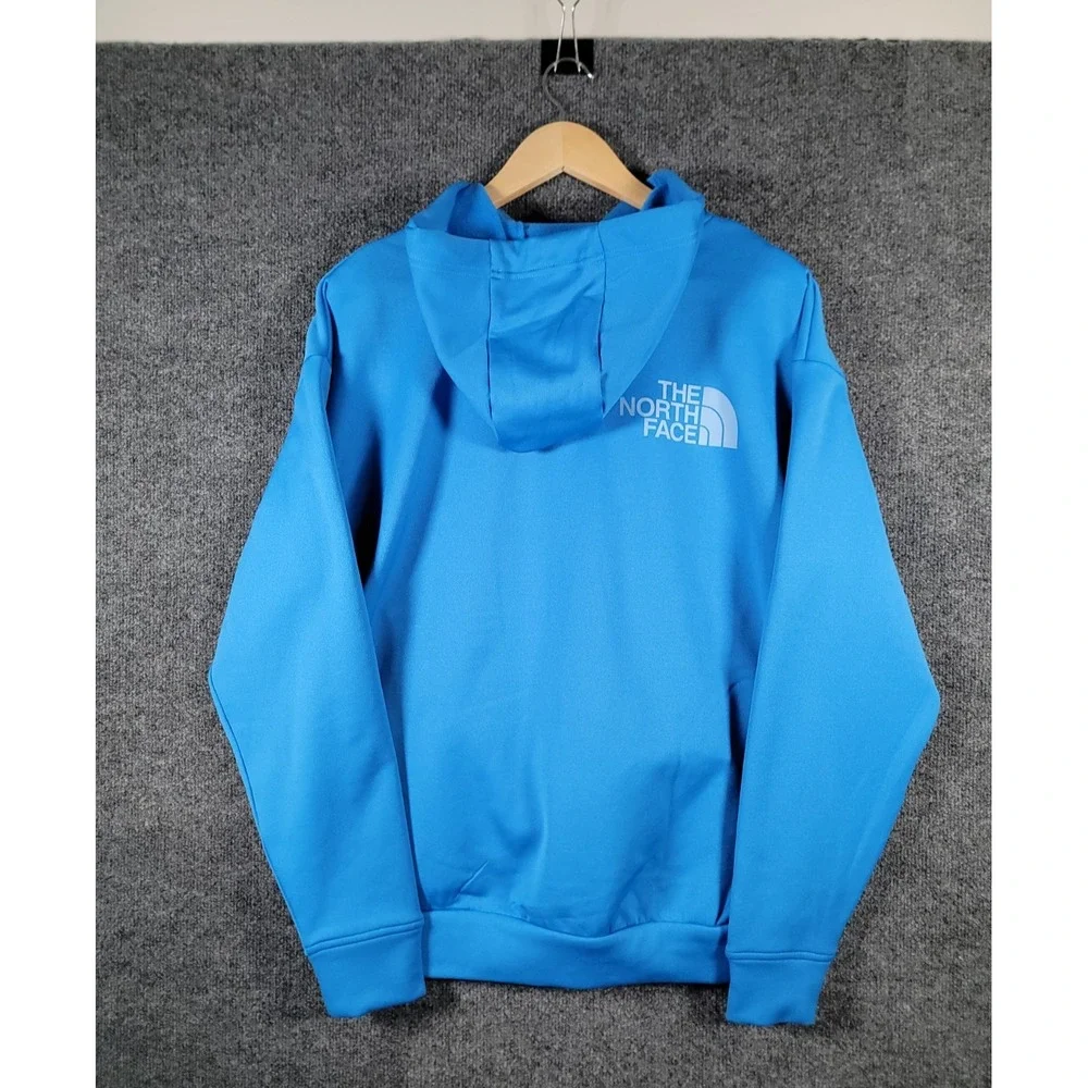 The North Face Horizon Logo Pullover Hoodie Small Mens Blue Sweatshirt NWT $75